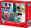 Willow Creek Press 1,000-Piece Puzzle, Underwater Dogs: Play Ball! 1 thumbnail image