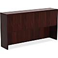 Lorell® Chateau Series Hutch, 72"W, Mahogany