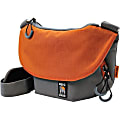 Ape Case Tech Carrying Case (Messenger) for 7" Camera, Lens, Camera Flash, iPad mini, Tablet, Filter, Memory Card, Accessories - Orange, Gray