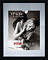PTM Images Photo Frame, Double Glass, 11"H x 14"W, Black 1 thumbnail image