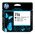 HP 774 Photo Black/Light Gray DesignJet Printhead (P2W00A)