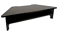 Victor High Rise Monitor Stand, Black 1 thumbnail image
