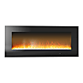 Cambridge Metropolitan CAM56WMEF-1BLK Electric Fireplace - Indoor - Wall Mountable