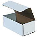 Partners Brand 12" Corrugated Mailers, 4"H x 5"W x 12"D, White, Pack Of 50