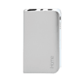 iHome Aluminum Ultra-Slim USB Battery Pack, 3000mAh Capacity, Silver 1 thumbnail image