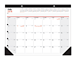 Office Depot® Brand Large Monthly Desk Pad Calendar, 22" x 17", 30% Recycled, July 2016 to June 2017 1 thumbnail image