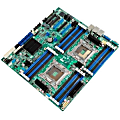 Intel S2600CP2J Server Motherboard - Intel C600-A Chipset - Socket R LGA-2011 - 10 x OEM Pack 1 thumbnail image