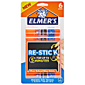 Elmers® Restick Glue Sticks, Pack Of 6