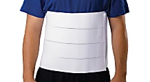Medline 4-Panel Abdominal Binder, 46 - 62", Large/XL, White 1 thumbnail image