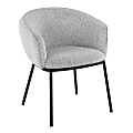 LumiSource Ashland Chair, Gray/Black