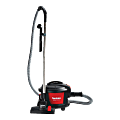 Sanitaire Quiet Clean® Bagless Canister Vacuum, Black/Red