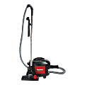 Sanitaire Quiet Clean® Bagless Canister Vacuum, Black/Red 1 thumbnail image