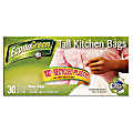 EconoGreen Plastics™ 100% Recycled Trash Bags, 13-Gallon, White, Box Of 30 1 thumbnail image