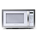 Farberware Classic 1.1 Cu Ft Countertop Microwave, White/Platinum