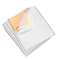 Domtar Carbonless Continuous Forms, 4-Part, 9 1/2" x 11", Canary/Goldenrod/Pink/White, Carton Of 900 Forms 1 thumbnail image