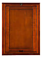 SEI Furniture 30"W Fold-Out Convertible Computer Desk, Walnut 1 thumbnail image