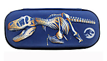 Jurassic World 3-D Pencil Case, 9"H x 4"W x 2"D, Blue