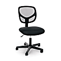 OFM Essentials Mid-Back Chair, Mesh, Black