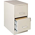 Lorell® SOHO 22"D Vertical 2-Drawer File Cabinet, Stone
