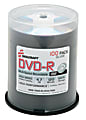 SKILCRAFT® DVD-R Discs, Pack Of 100 (AbilityOne 7045-01-614-7492)
