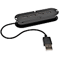 Eaton Tripp Lite Series 4-Port USB 2.0 Ultra-Mini Hub - USB - 4 USB Port(s) - 4 USB 2.0 Port(s) 1 thumbnail image