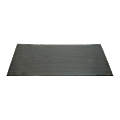 SKILCRAFT® Vinyl Ribbed Anti-Fatigue Mat, 36" x 60", Black (AbilityOne 7220-01-616-3624)