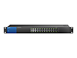 Linksys Business LGS124 - Switch - unmanaged - 24 x 10/100/1000 - rack-mountable - AC 100/230 V