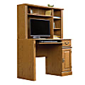 Sauder® Orchard Hills Computer Desk With Hutch, 42 5/8" W, Carolina Oak