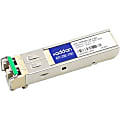 AddOn MSA and TAA Compliant 100Base-LH SFP Transceiver (SMF, 1550nm, 80km, LC, Rugged) - 100% compatible and guaranteed to work