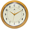Infinity Instruments Round Retro Wall Clock, 15”, Saffron 1 thumbnail image