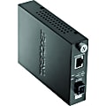TRENDnet TFC-110S20D3i Media Converter - 1 x Network (RJ-45) - 1 x SC Ports - 10/100Base-TX, 100Base-FX - Desktop, Wall Mountable