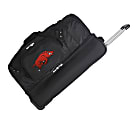 Denco Sports Luggage L300 Arkansas 2-Wheel Drop-Bottom Duffel Bag, Black