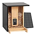 Birdfy® Bamboo Bird Feeder with Camera, Solar Powered, AI Bird Recognition by Subscription & Dual Seed Bin 1 thumbnail image