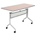 Safco® Impromptu™ Base, For 48" Table Tops, Silver, Tops Sold Separately