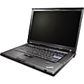 Lenovo ThinkPad T500 Notebook - Intel Centrino 2 Core 2 Duo P8700 2.53GHz - 15.4" WXGA - 2GB DDR3 SDRAM - 320GB HDD - DVD-Writer - Wi-Fi, Gigabit Ethernet, Bluetooth - Windows XP Professional - Black 1 thumbnail image