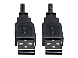 Tripp Lite Universal Reversible USB 2.0 Cable, 6', Black, TB4116 1 thumbnail image