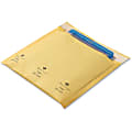 Sparco CD/DVD Cushioned Mailers - Multipurpose - 7 1/4" Width x 8" Length - Self-sealing - Kraft - 25 / Pack - Gold