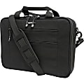Mobile Edge E-Collection Briefcase And Shoulder Strap, With 16" Laptop Pocket, Black 1 thumbnail image