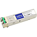 AddOn MSA and TAA Compliant 1000Base-CWDM SFP Transceiver (SMF, 1530nm, 40km, LC) - 100% compatible and guaranteed to work