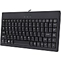 Adesso® AKB-110B EasyTouch USB/PS/2 Mini Keyboard, Black 1 thumbnail image