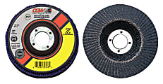 Flap Discs, Z-Stainless, Regular, 4 1/2, 60 Grit, 7/8 Arbor, 13,300 rpm, T27 1 thumbnail image