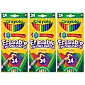 Crayola Erasable Colored Pencils, 24 Per Box, Set Of 3 Boxes 1 thumbnail image