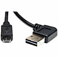 Eaton Tripp Lite Series Universal Reversible USB 2.0 Cable (Reversible Right/Left-Angle A to Micro-B M/M), 3 ft. (0.91 m) - UR050003RA 1 thumbnail image