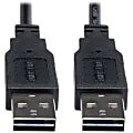 Eaton Tripp Lite Series Universal Reversible USB 2.0 Cable (Reversible A to Reversible A M/M), 10 ft. (3.05 m) - UR020010 1 thumbnail image
