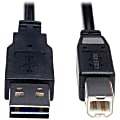 Eaton Tripp Lite Series Universal Reversible USB 2.0 Cable (Reversible A to B M/M), 6 ft. (1.83 m) - USB cable - UR022006 1 thumbnail image