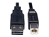 Eaton Tripp Lite Series Universal Reversible USB 2.0 Cable (Reversible A to B M/M), 10 ft. (3.05 m) - UR022010 1 thumbnail image