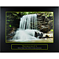Crystal Art Gallery Motivational Print On Canvas, Serenity, 16"H x 20"W, Green/White