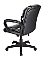 Brenton Studio® Briessa Mid-Back Chair, Black 3 thumbnail image