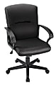 Brenton Studio® Mid-Back Fabric Task Chair, Black