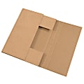 Partners Brand Easy Fold Mailers, 20" x 16" x 2", Kraft, Pack Of 50